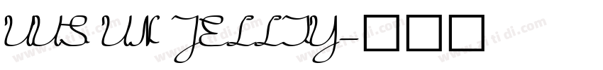 UUS UN JELLIY字体转换